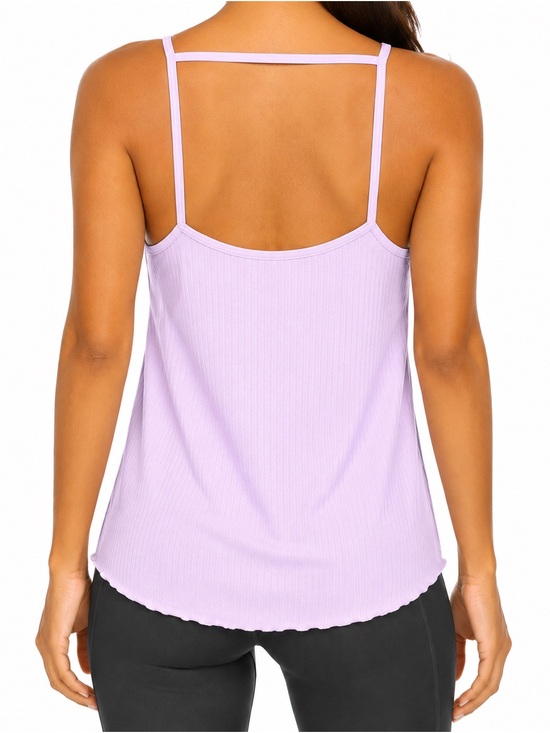 Nike Tops - NWT Nike Lilac Ribbed Double-Strap Cami